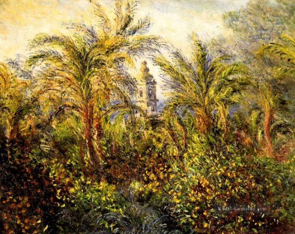 Garten in Bordighera Morgen Effect Claude Monet Ölgemälde